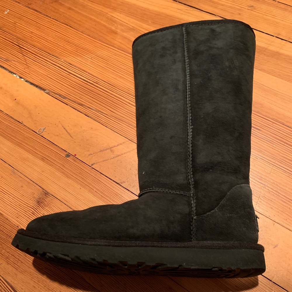 COPY - Classic Tall Sheepskin Black Ugg Boots